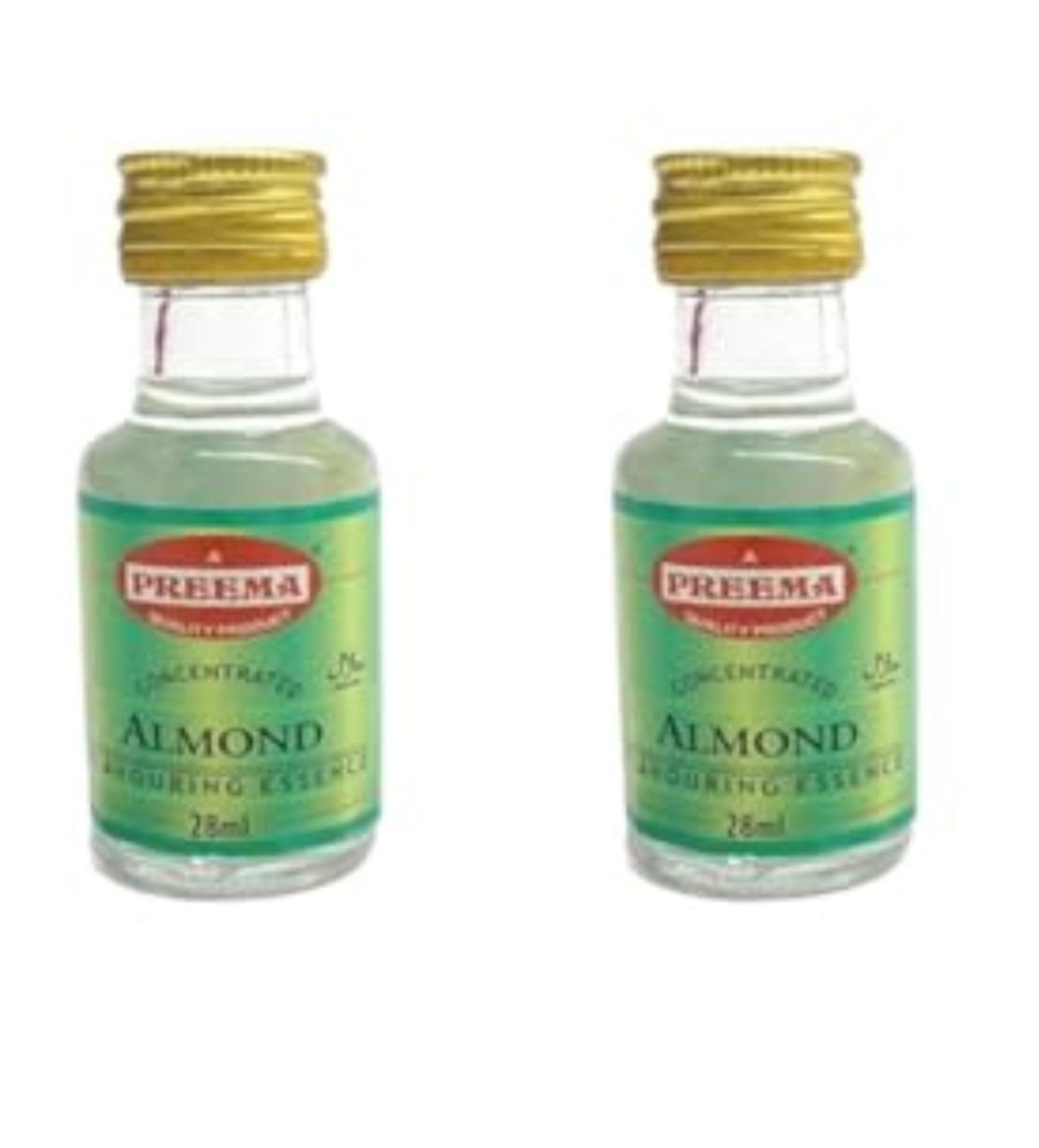 Preema Almond Flavouring Essence - 2x28ml ( 2 Pack)