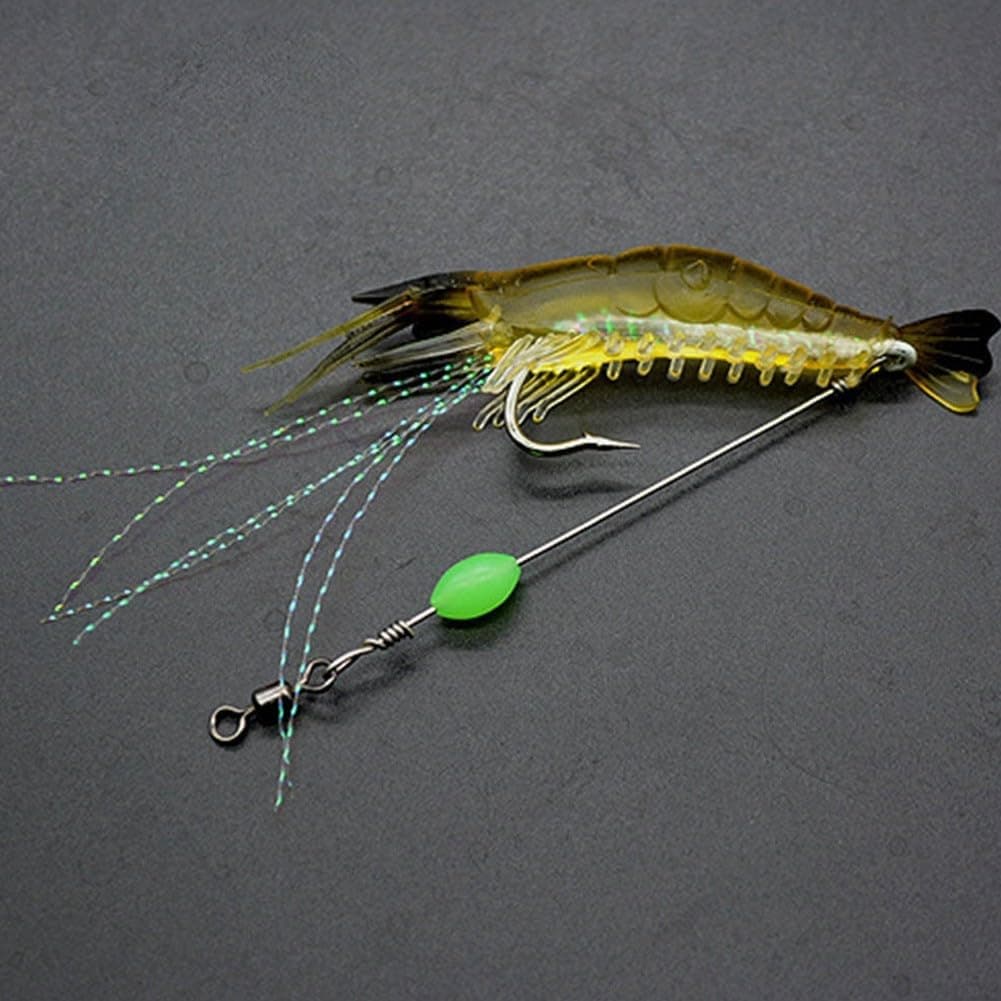 Fishing Tools 3X Eco Friendly Prawn Soft Baits Designed to Attract Fish Easily