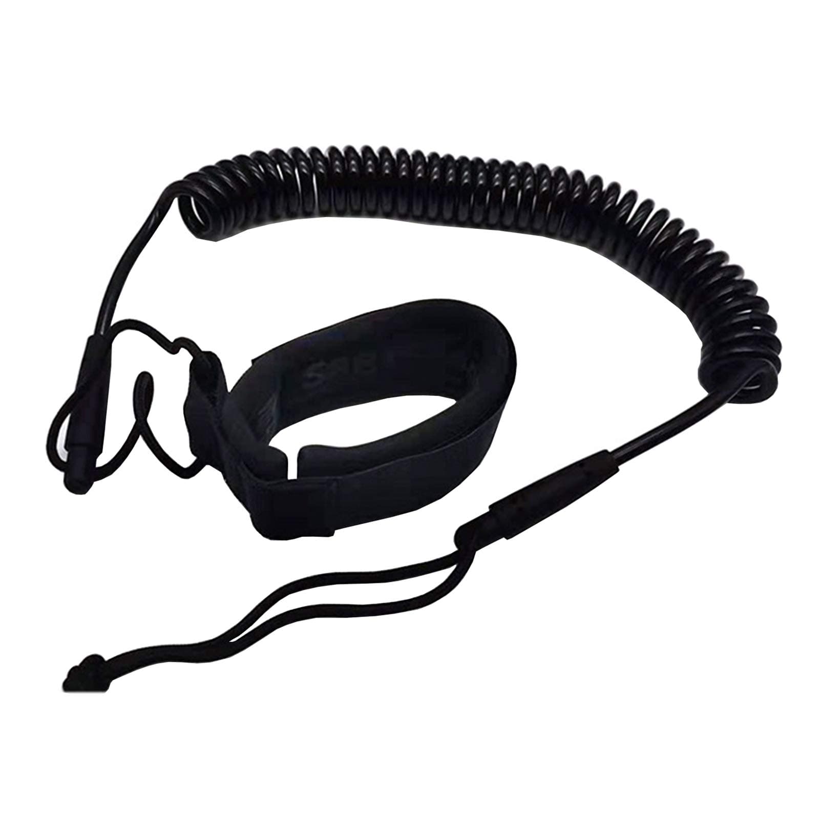 Bodyboard Leash, Paddle Board Leash, Surfboard Leash, Surf Leash, Paddle Leash for Kayak（black）
