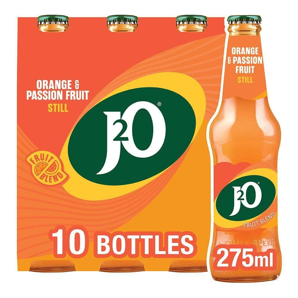 Fruit Blend, Orange and Passion Fruit, 10 x 275ml