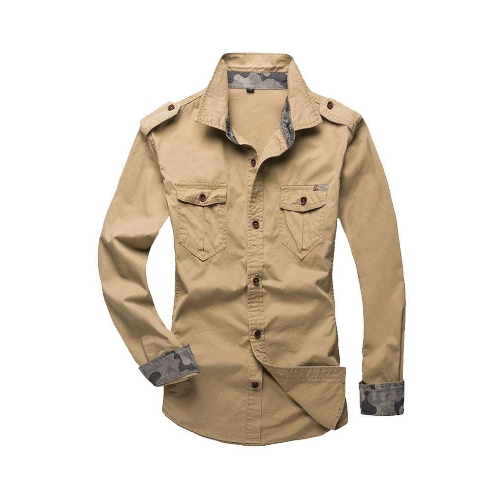 Mens Long Sleeve Casual Shirts