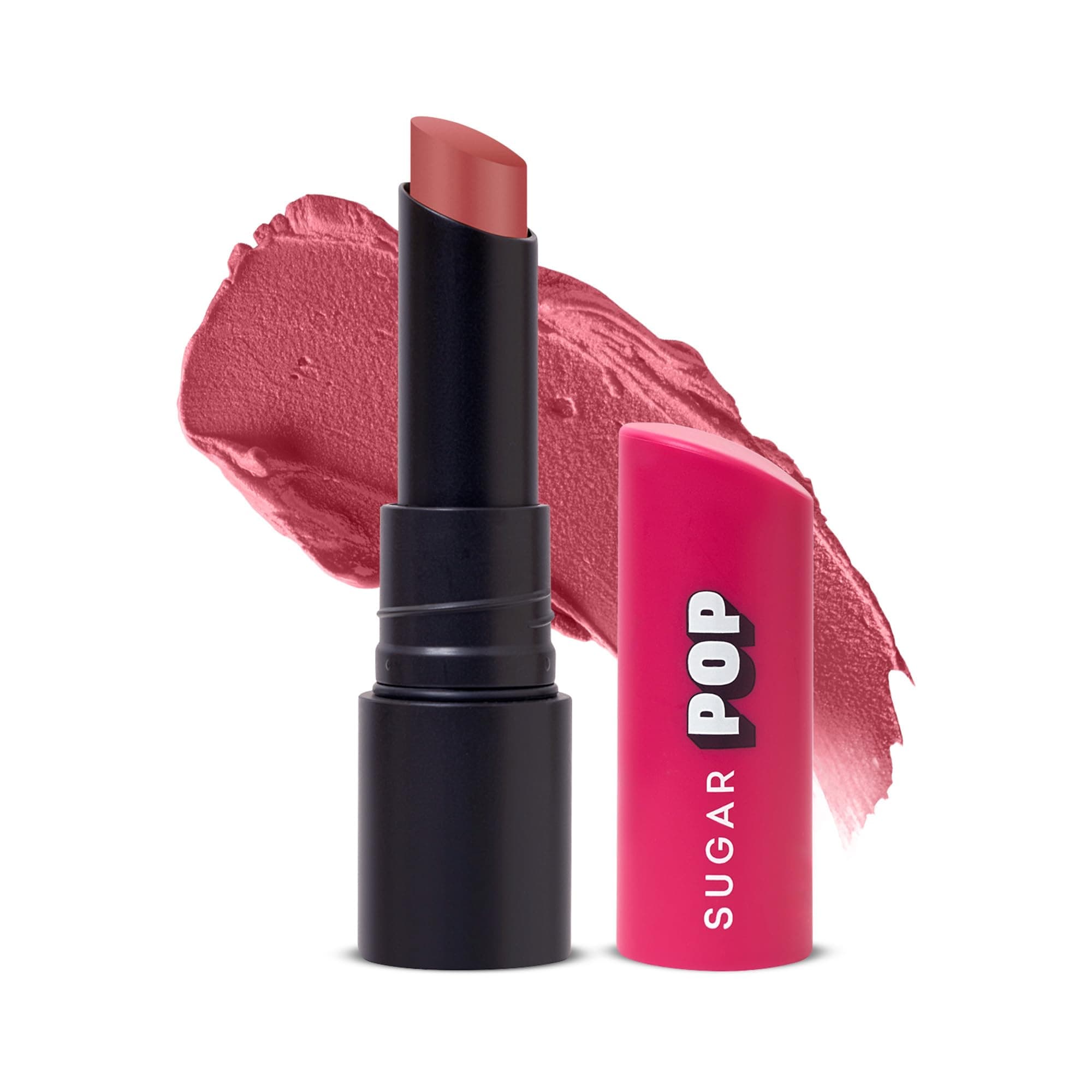 SUGAR POP Ultrastay Transferpoof Matte Lipstick with Vitamin E, Smooth Glide, Waterproof Longlasting 4gm 05 Rustic Rose