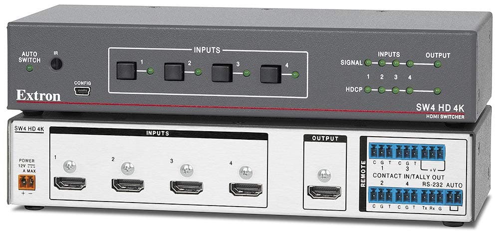 60-1484-01 SW4 HD 4K - Four Input 4K HDMI Switcher