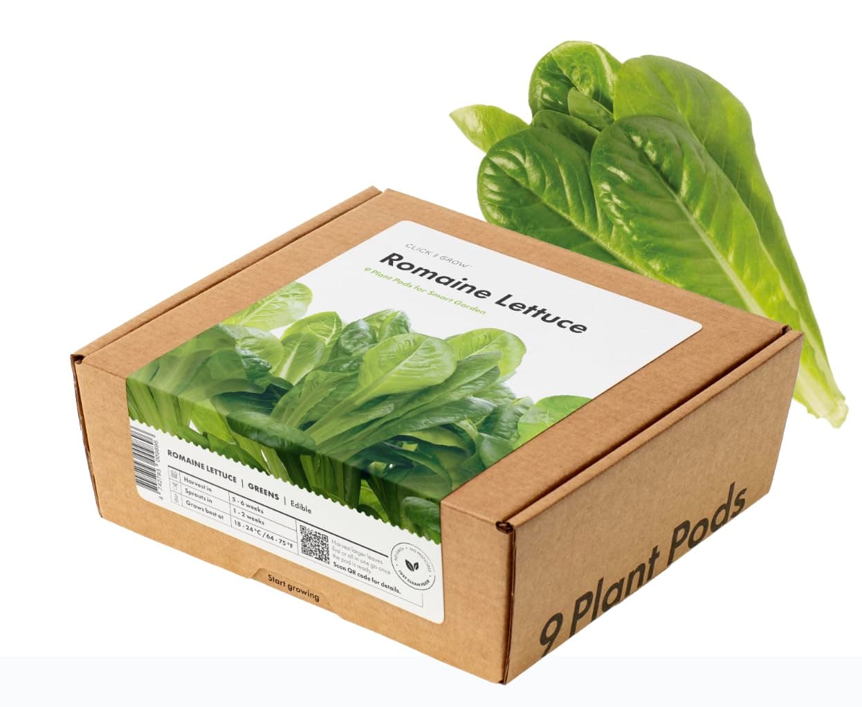 Smart Garden Romaine Lettuce Plant Pods, 9-Pack