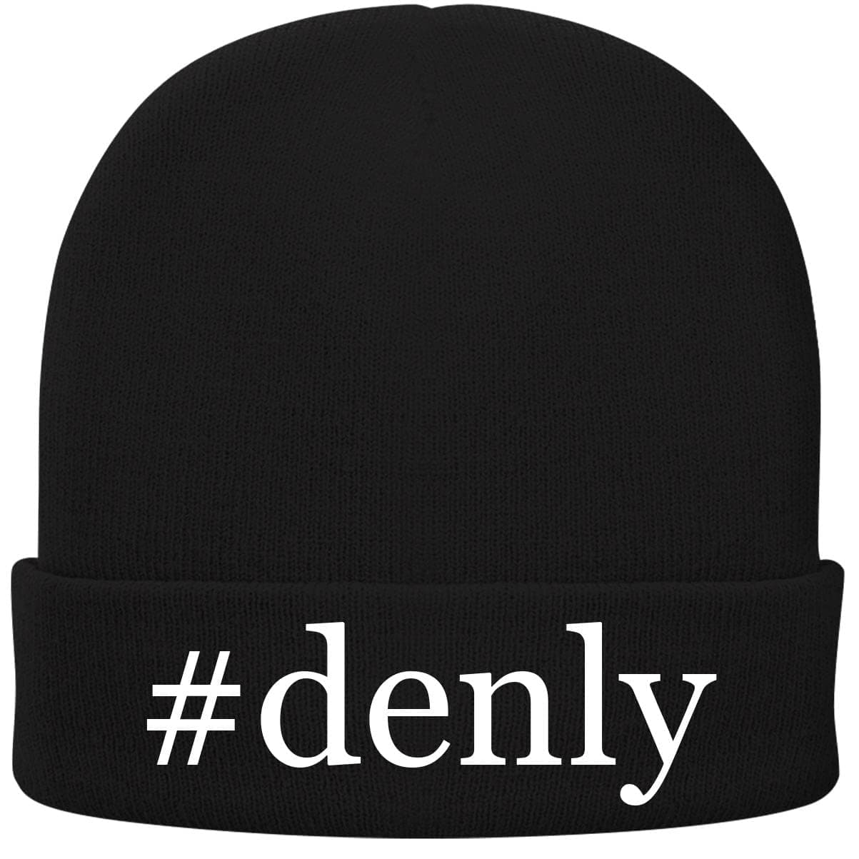 #denly - Soft Hashtag Adult Beanie Cap