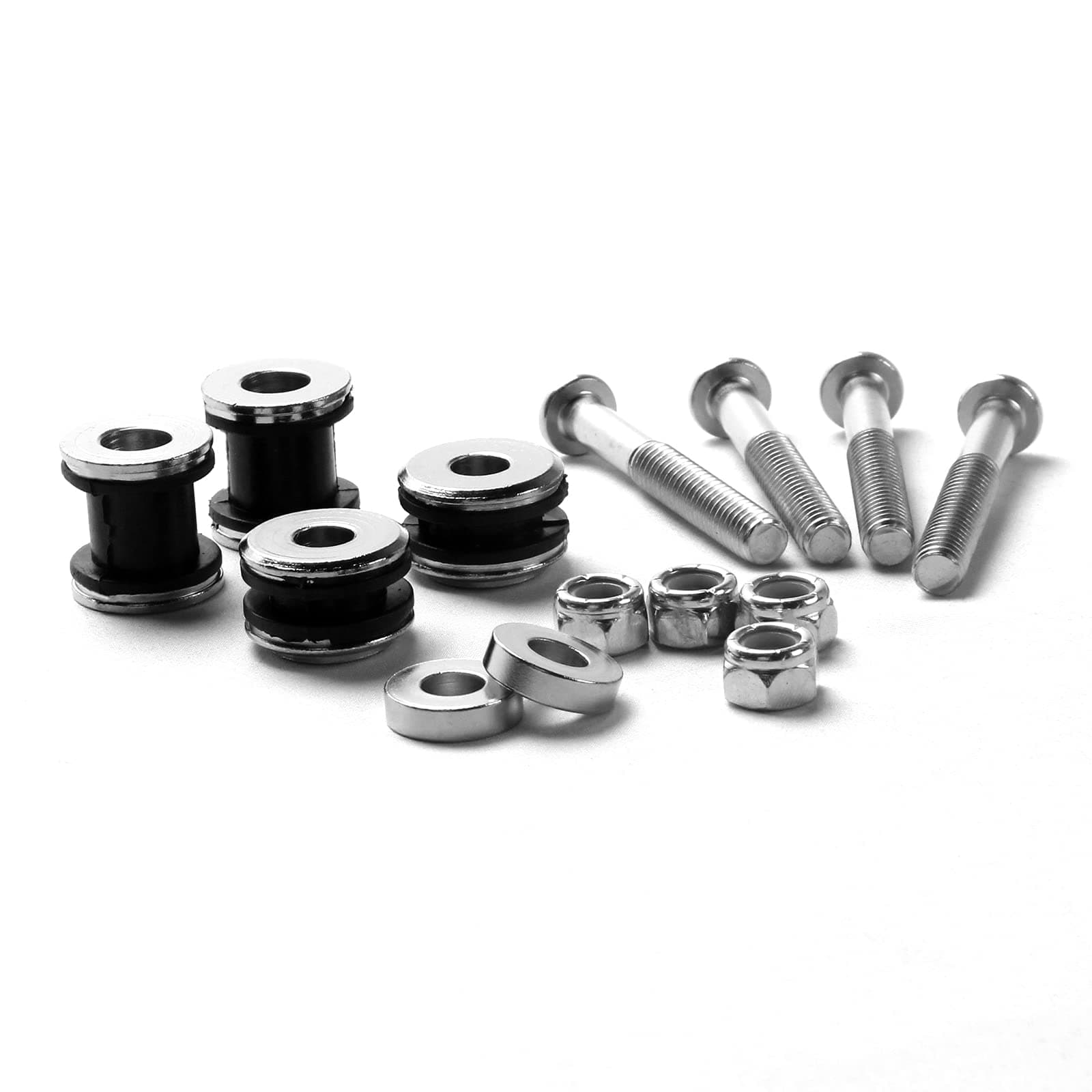 Sissy Bar Backrest Docking Hardware Kit Compatible for Sportster XL 883 1200 2004-2020 Pack of 4