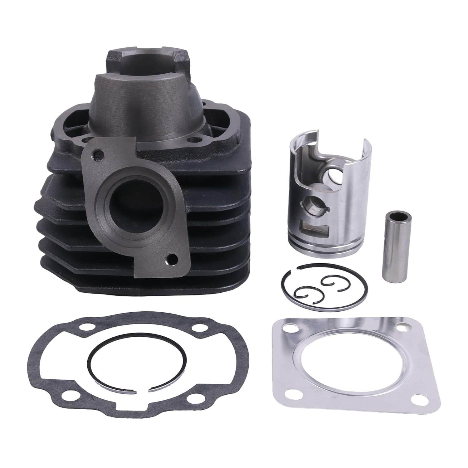 50cc 39mm Cylinder Kit Compatible with SYM DIO 50 DD50 Jolie 50 2 stroke AF18E AF28