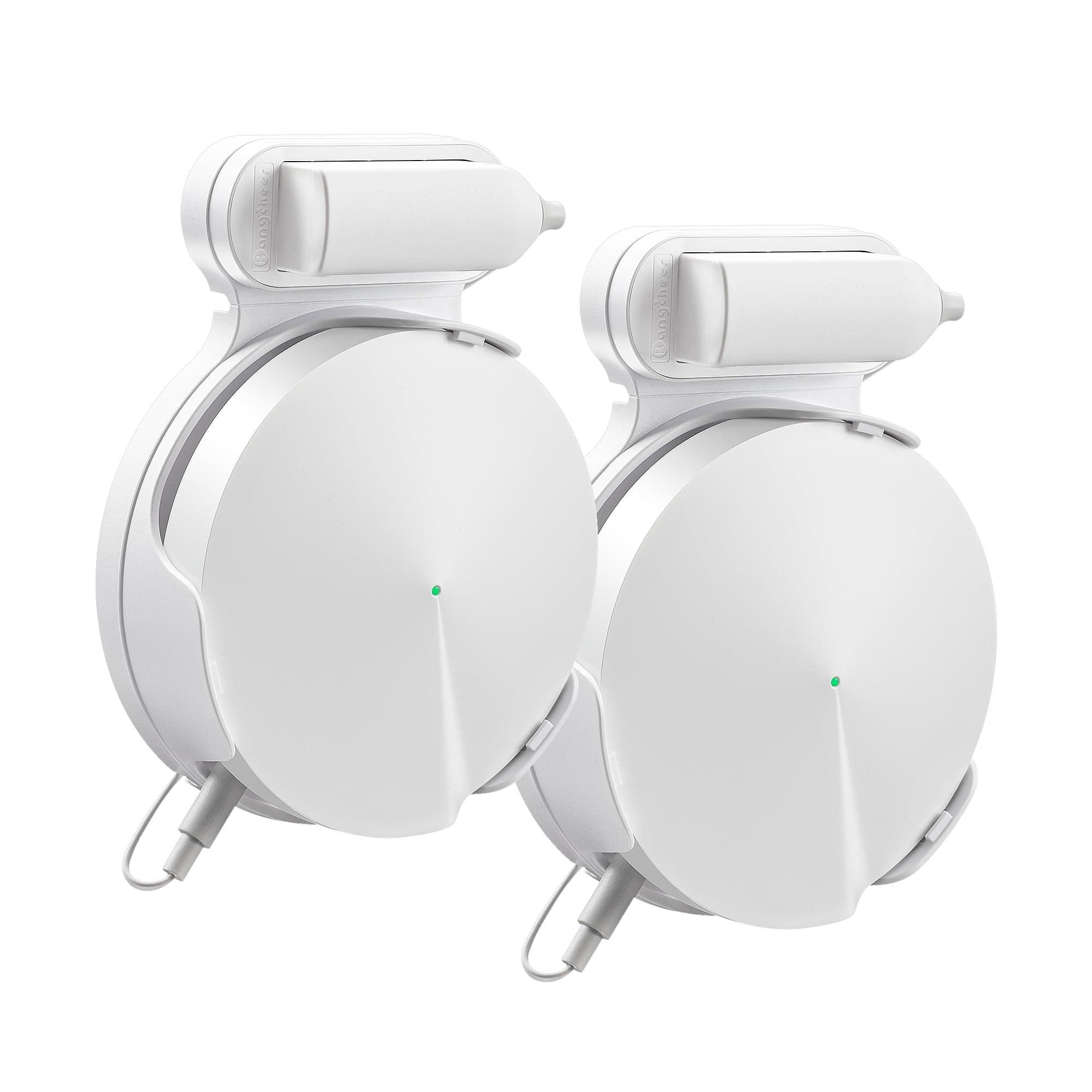 Wi-Fi Wall Shelves, Cable and Power Line Storage Boxes for TP-Link Deco M5, Suitable for Sorting Home Wi-Fi Routers, Wall Mounts That are Easy to be Installed on The Celling (White-2Pack)