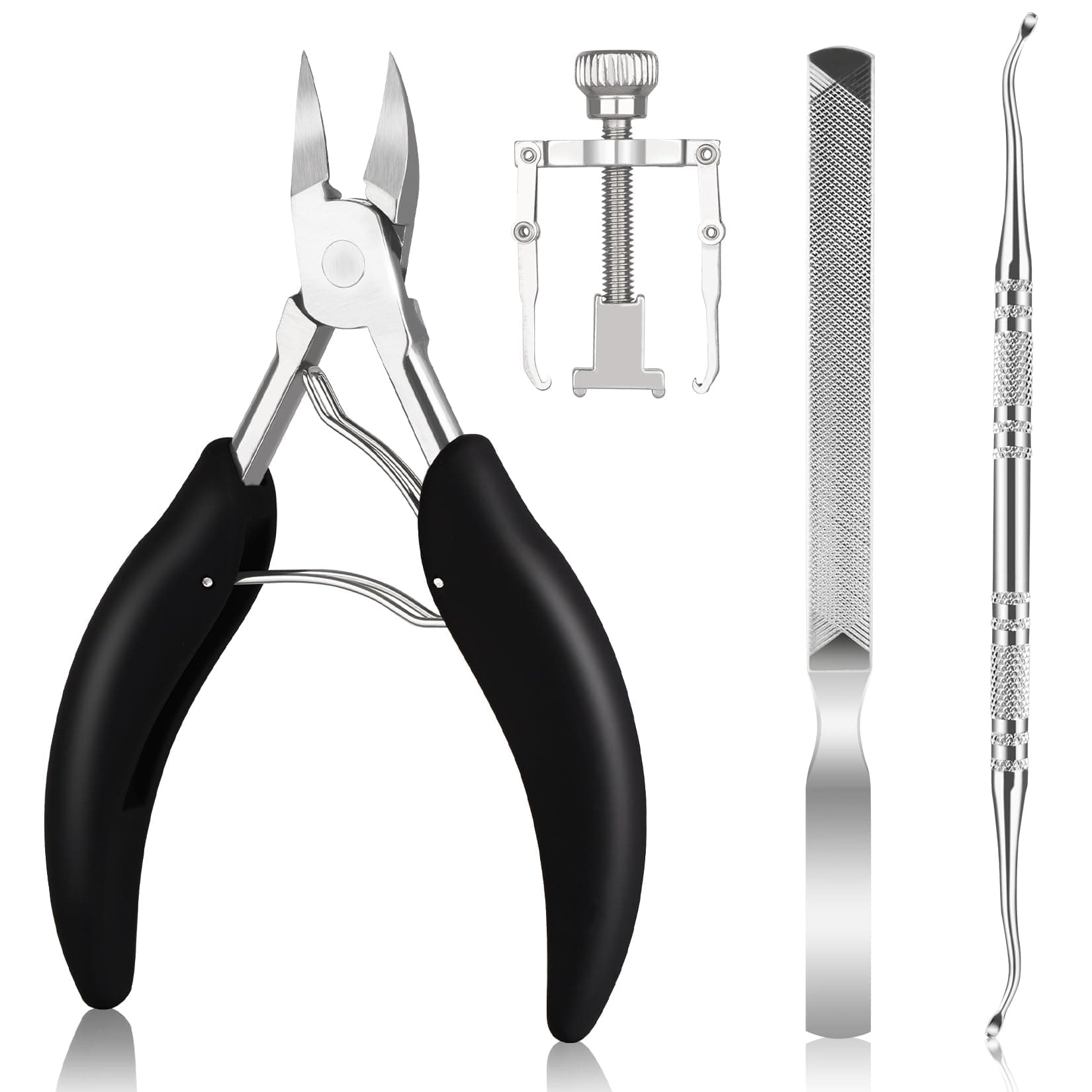 JTIEO4 Pack Ingrown Toenail Clippers Kit