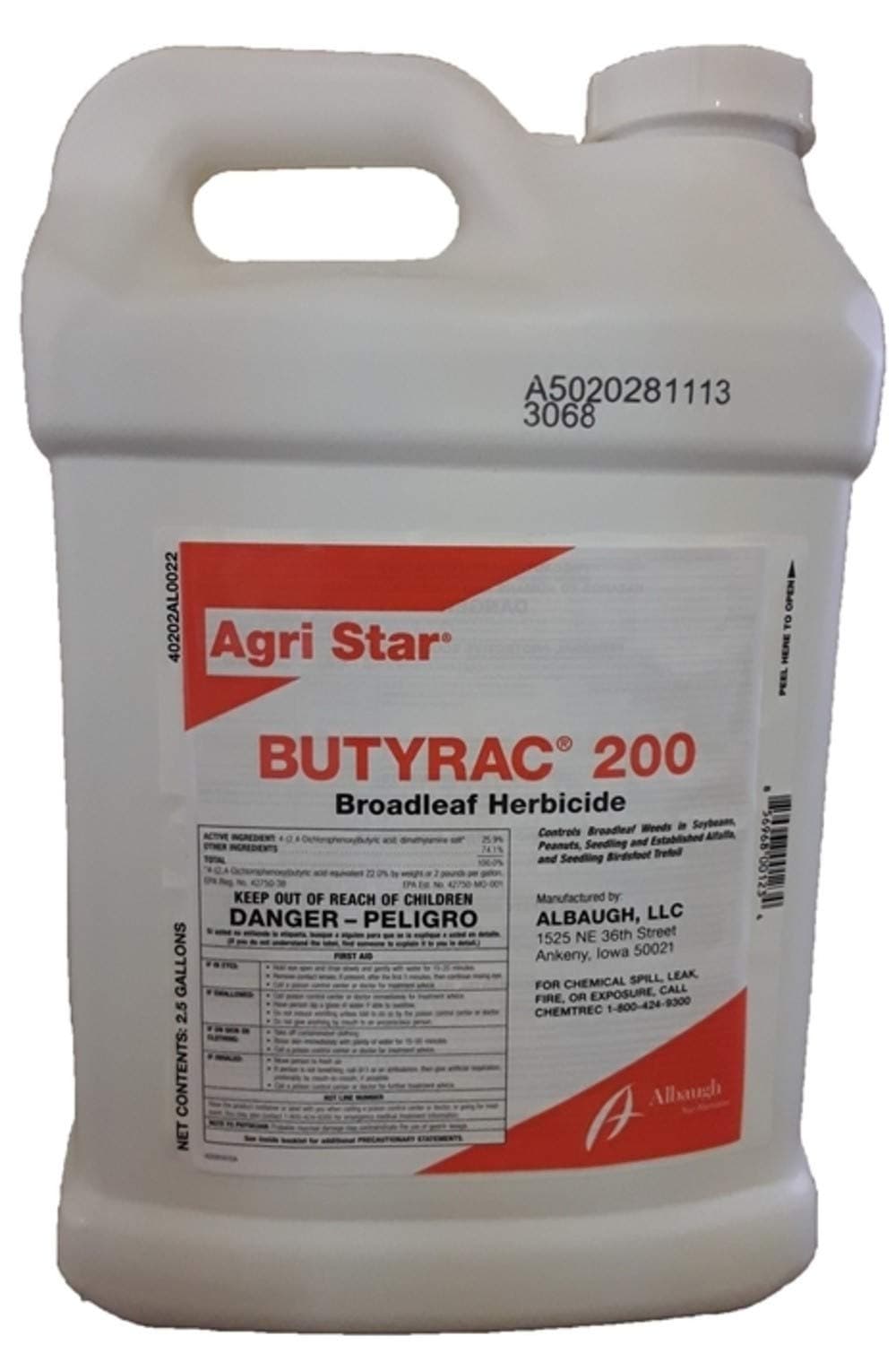 Butyrac 200 Herbicide - 2.5 Gallons