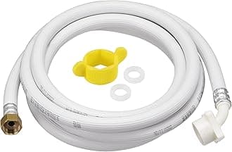 uxcell Washing Machine Inlet Hose, PVC Washing Machine Water Inlet Pipe Fill Connector Tube 3 Meters / 9.84ft