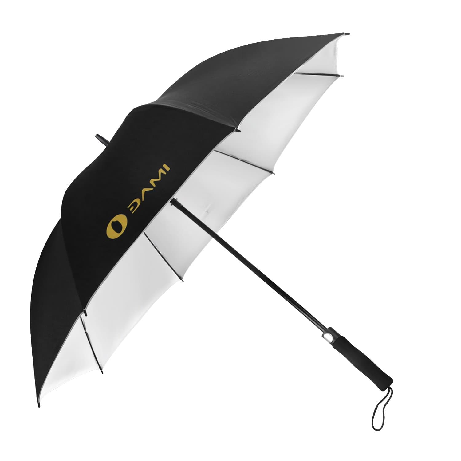 Large Windproof Golf Umbrellas, 62 inch Oversize Canopy Auto Open Big Rain Sun Protect Umbrella