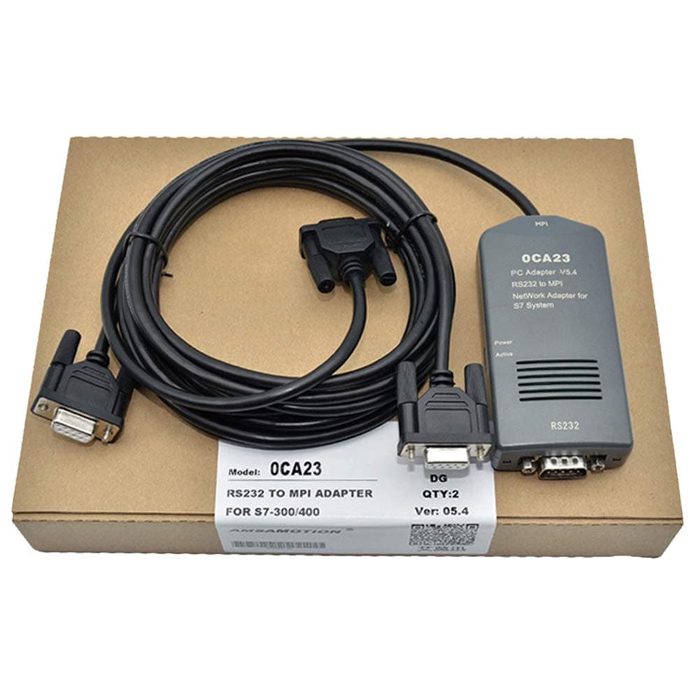 1pack PC/MPI+ 6ES7972-0CA23-0XA0 RS232 Isolated PLC Adapter for Siemens S7-300/400 6ES7 972-0CA23-0XA0 high Quality 6ES79720CA230XA0