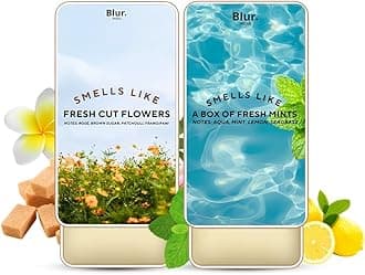Blur India Solid Perfume | Smells Like A Fresh Mints & Fresh Cut Flowers Fragrance | Alcohol Free | Perfume Primer | Safe For Skin | Pack of 2 | Each 10 g