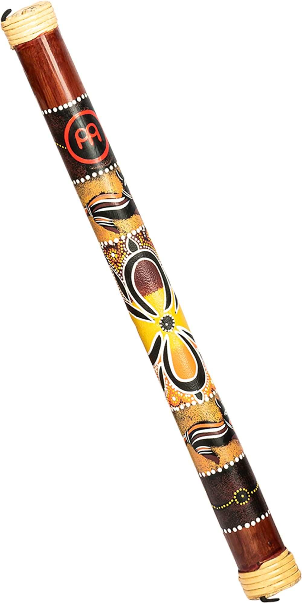 Meinl Percussion RS1R-M 24" Medium Bamboo Rain Stick with Long Trickle Effect and Hand Painted Design