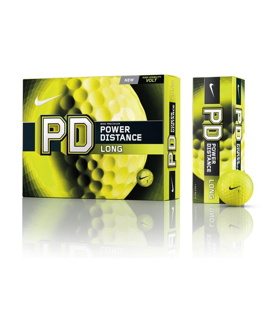 Nike Golf PD Long Power Distance Golf Balls, Volt