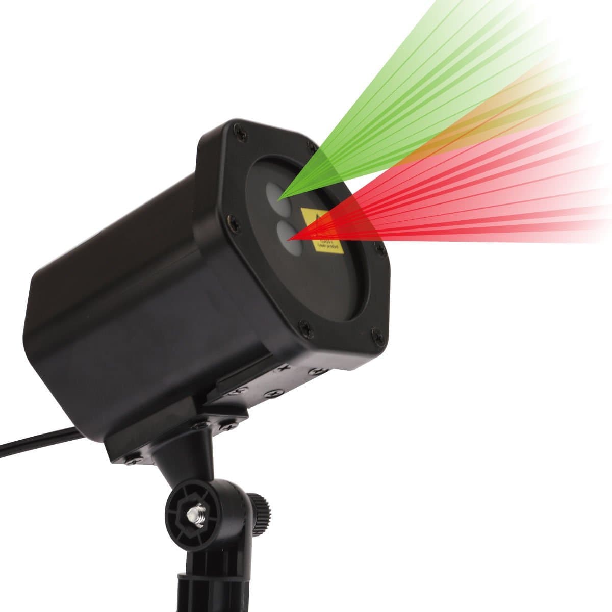 IMIGY LED Projector Lights, Rotating Red and Green Star Projector Light Show Garden Waterproof of IP65 Spotlight for Indoor Outdoor Landscape Wall Garden Holiday Party Xmas Weddings