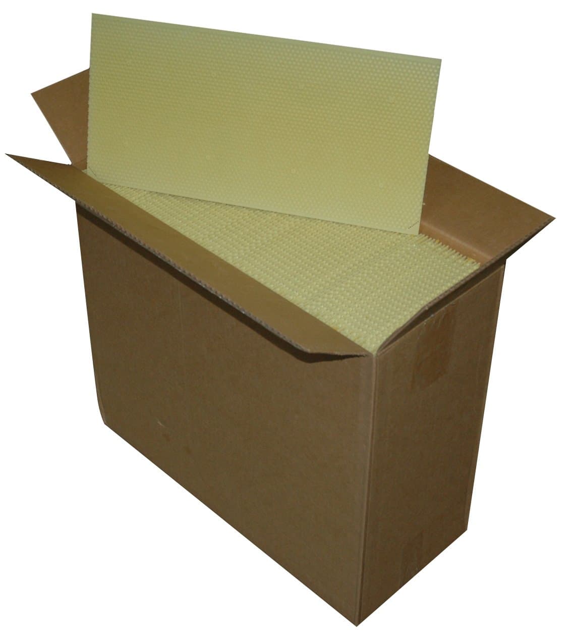 Mann LakeFN800 100-Pack Waxed Rite-Cell Foundation, 8-1/2-Inch, Natural