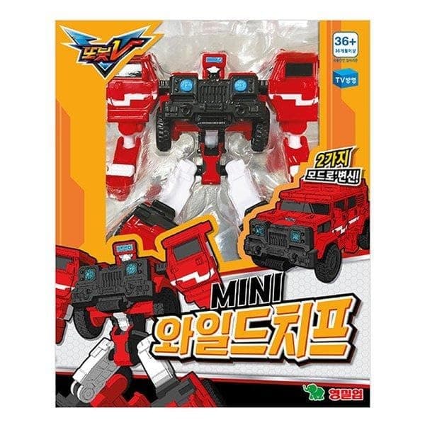 YOUNGTOY TOBOTV TOBOT V MINI ROBOT VERSION 4SET or single item(Mini Wild Chief)