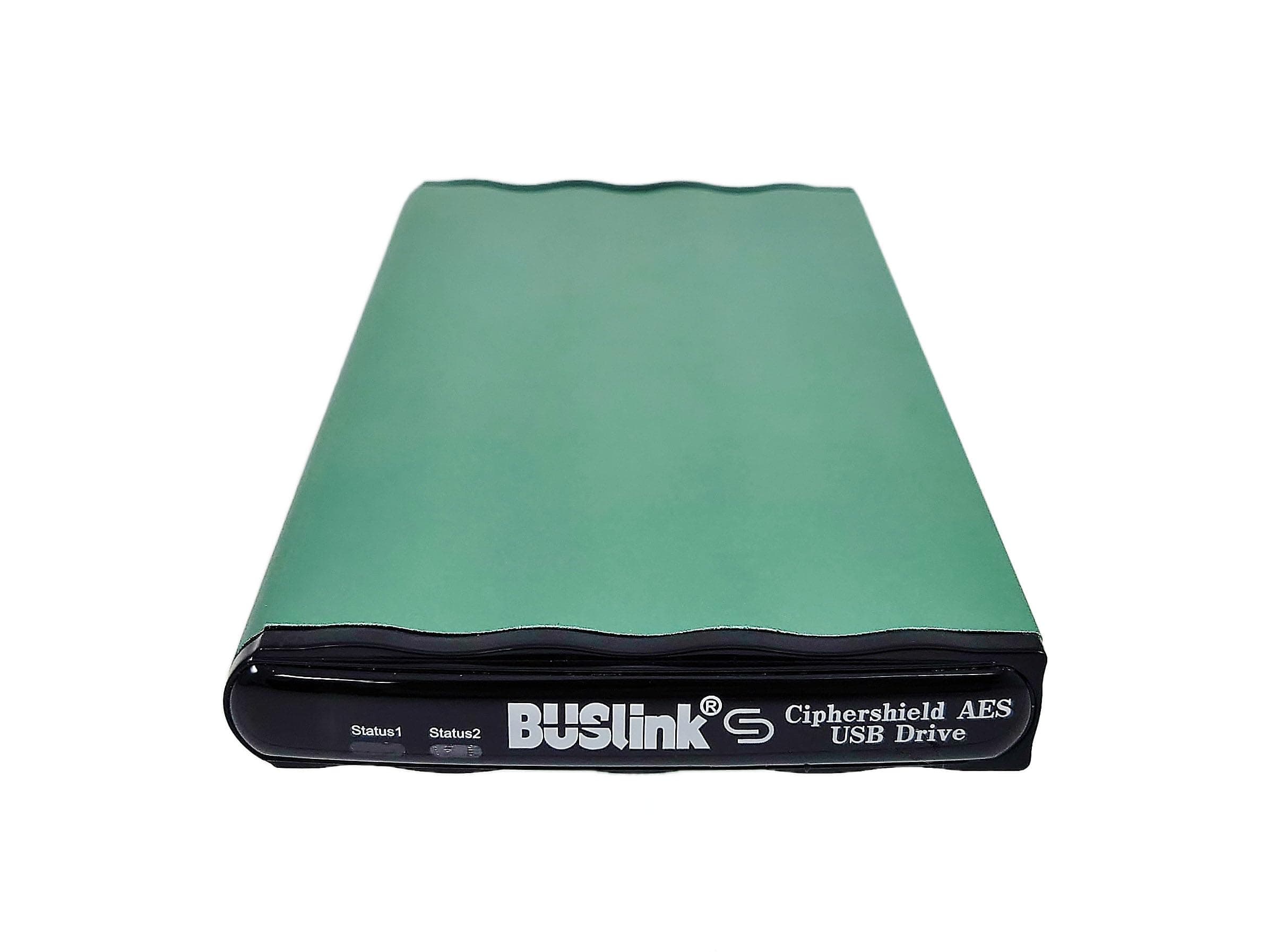 Buslink DSE-1TG2A 1TB HDD USB A 3.2 Gen 2 CipherShield FIPS 140-2 256-bit AES HIPAA Hardware Encrypted External Portable Slim Drive