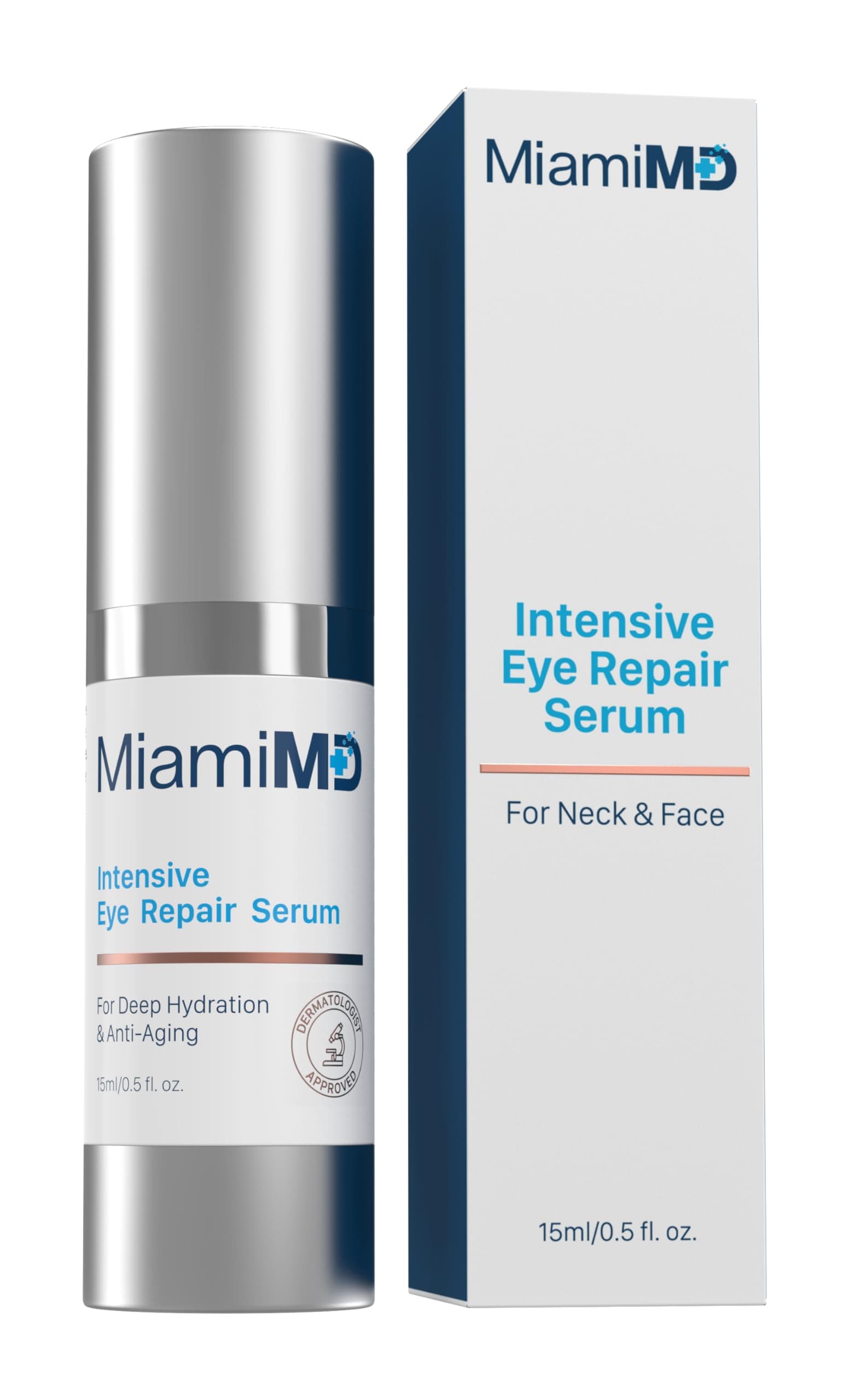 Eye Serum (15ml) Under Eye Treatment for Dark Circles & Crow's Feet - Serum for All Skin Type - Anti-Aging Cream - Reduces Puffiness - For Day & Night Time Use