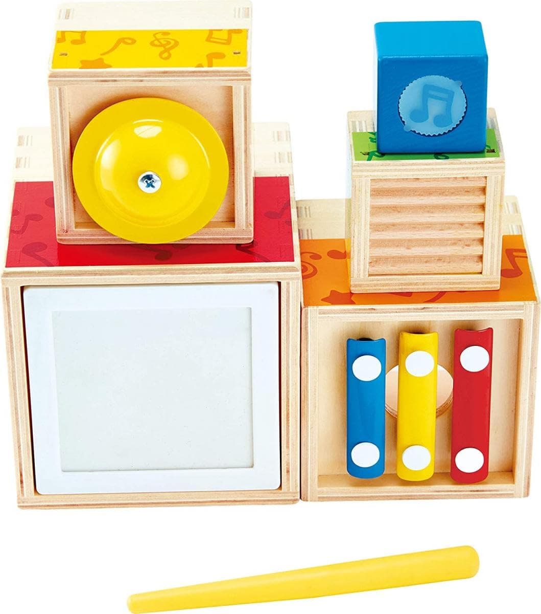 Hape Stacking Music Set Toy Percussion Instrument