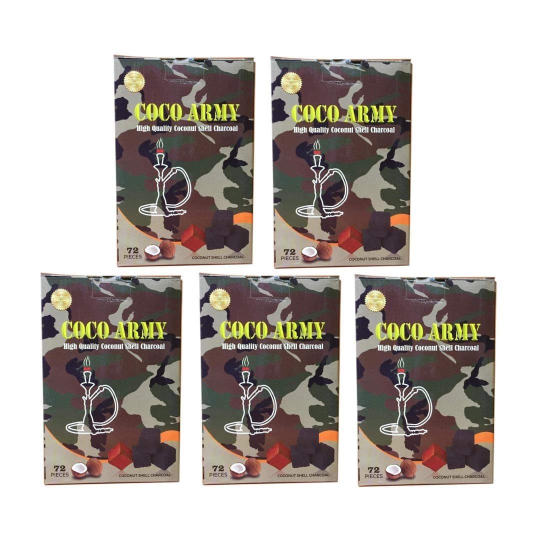 Natural Coconut Charcoal - 1kg x 5 Boxes