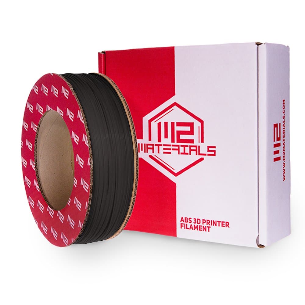 M2 Material ABS Filament 56ci Stratasis Dimensions 1200s/Dimension Elite/Fortus 250mc, Black
