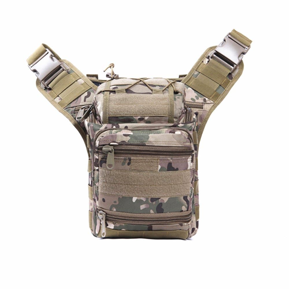 Camo Backpack Army Rucksacks Tactical Molle Backpack Camping Hiking Trekking Backpack.