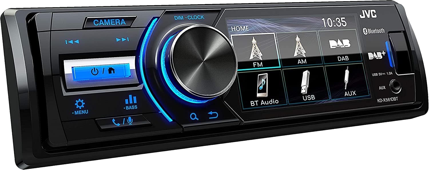 JVC Car Stereo, Black