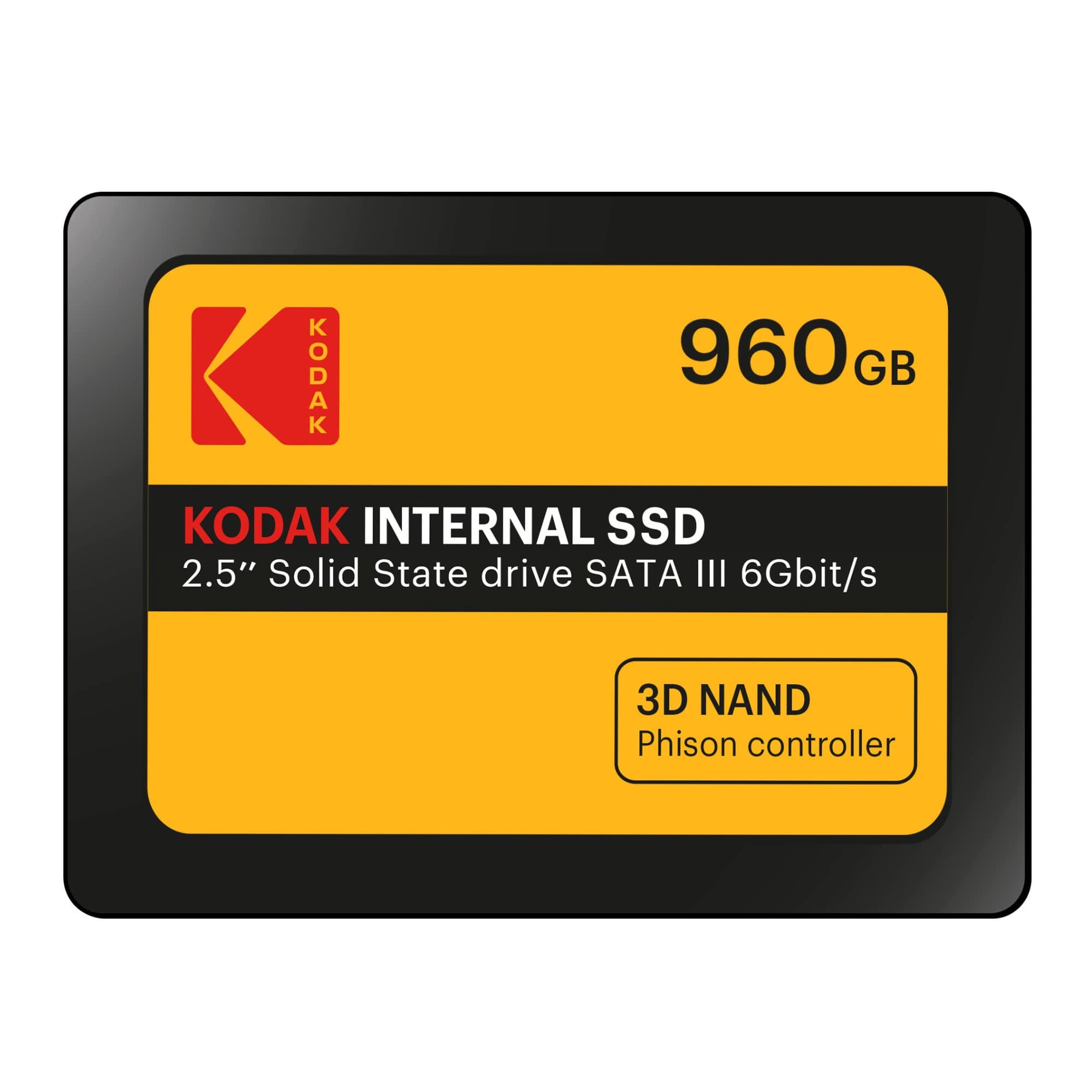 KODAK Internal SSD X150, Yellow, 960GB