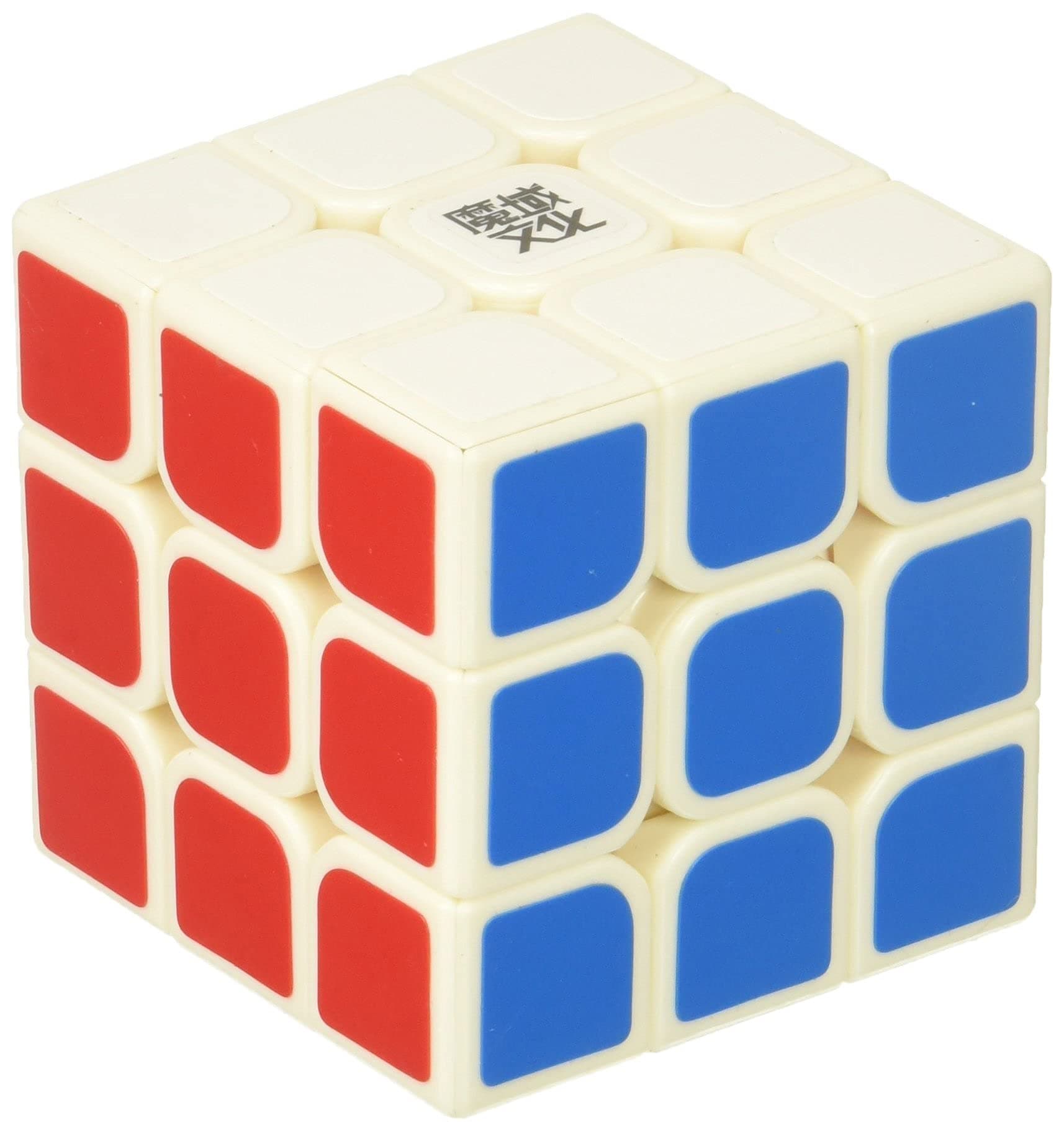 Negi Kid Moyu Aolong 3X3X3 Magic Speed Sticker Cube White