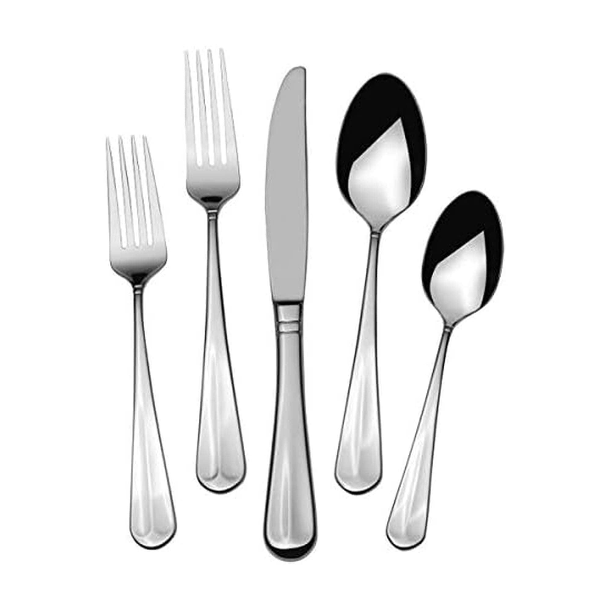 Mikasa Colette 45-Piece Flatware Set, Service For 8