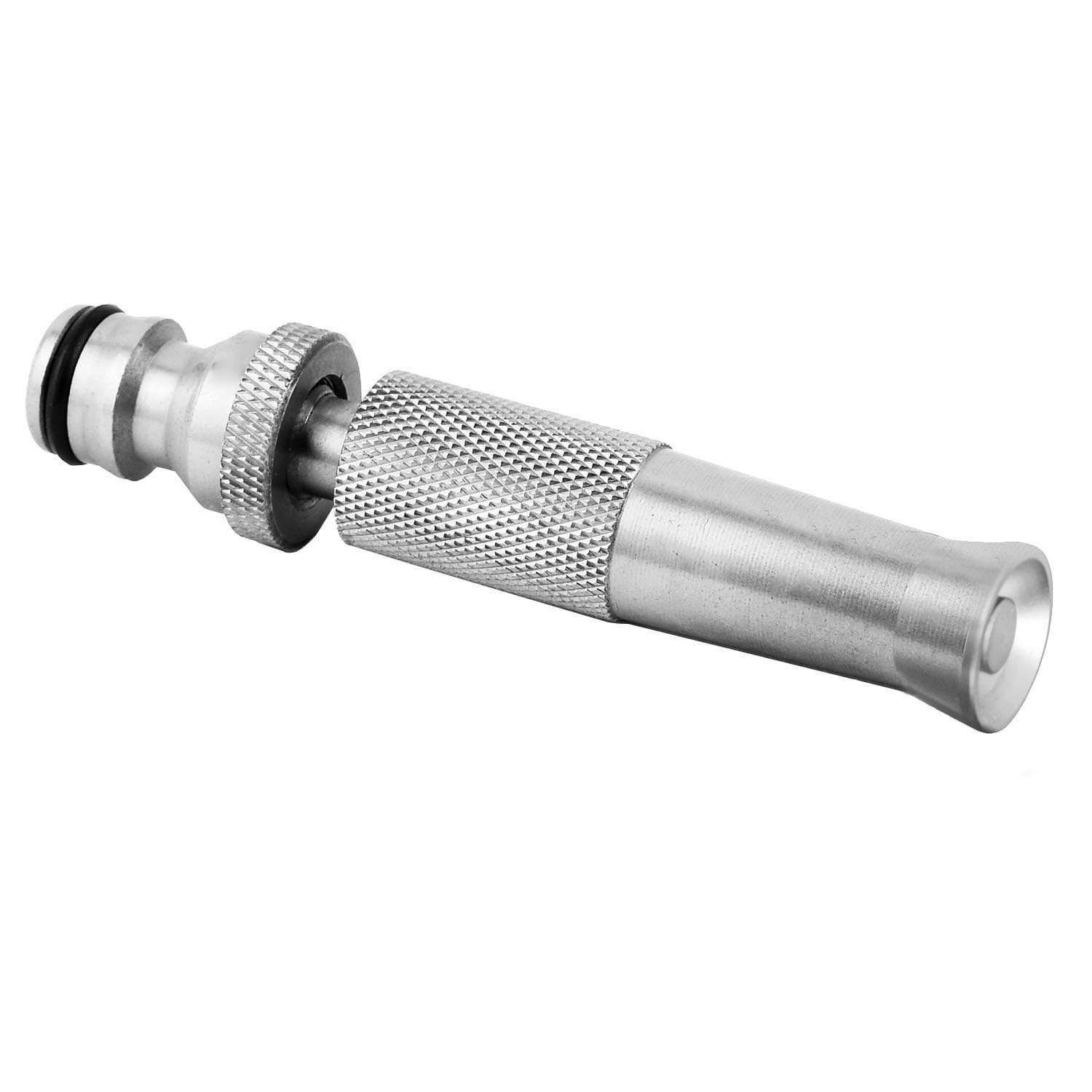 FloproProfessional Metal Hose Nozzle, Chrome