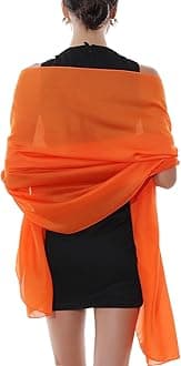 Women Shawls and Wraps for Evening Dresses Like Chiffon Silk Scarf Formal Silky Pashmina Shawls for Weddings