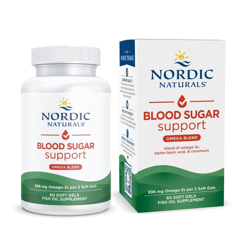 Omega Blood Sugar, 60 Softgels