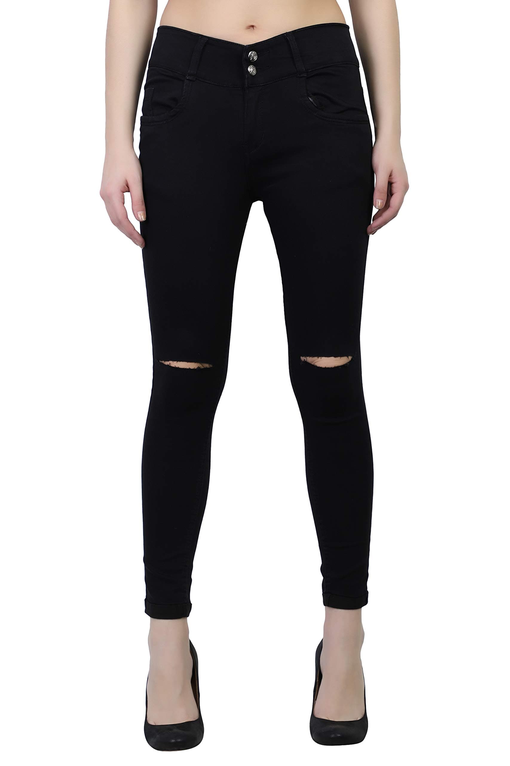 LUXSISWomen's Slim Fit Jeans