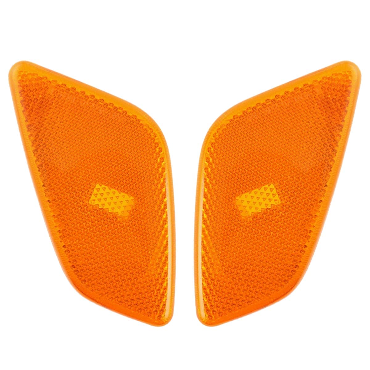 Parts N Go Side Marker Light Set Replacement For 1997-2006 Wrangler Front Driver & Passenger Side Left Right - CH2551120, CH2550120, 5155628AC, 55155629AC