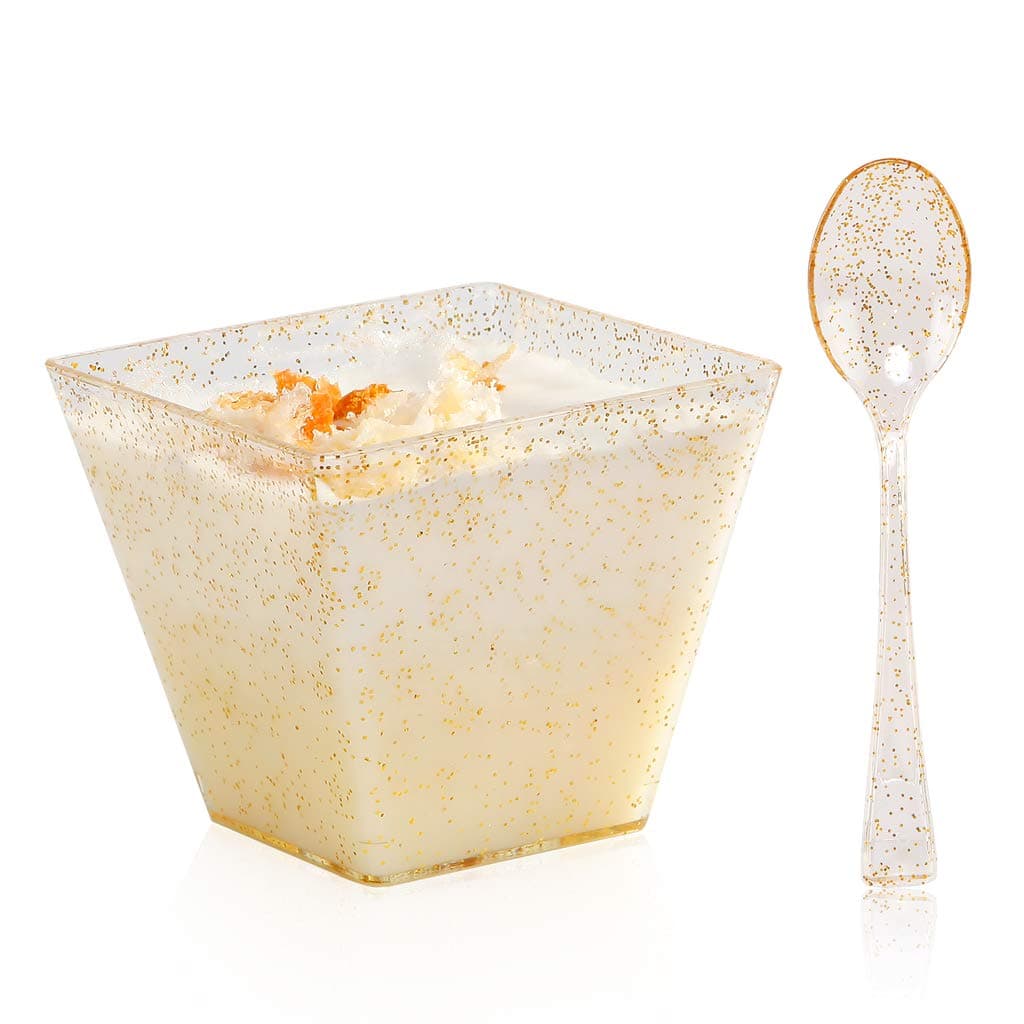 Square Small Dessert Cups