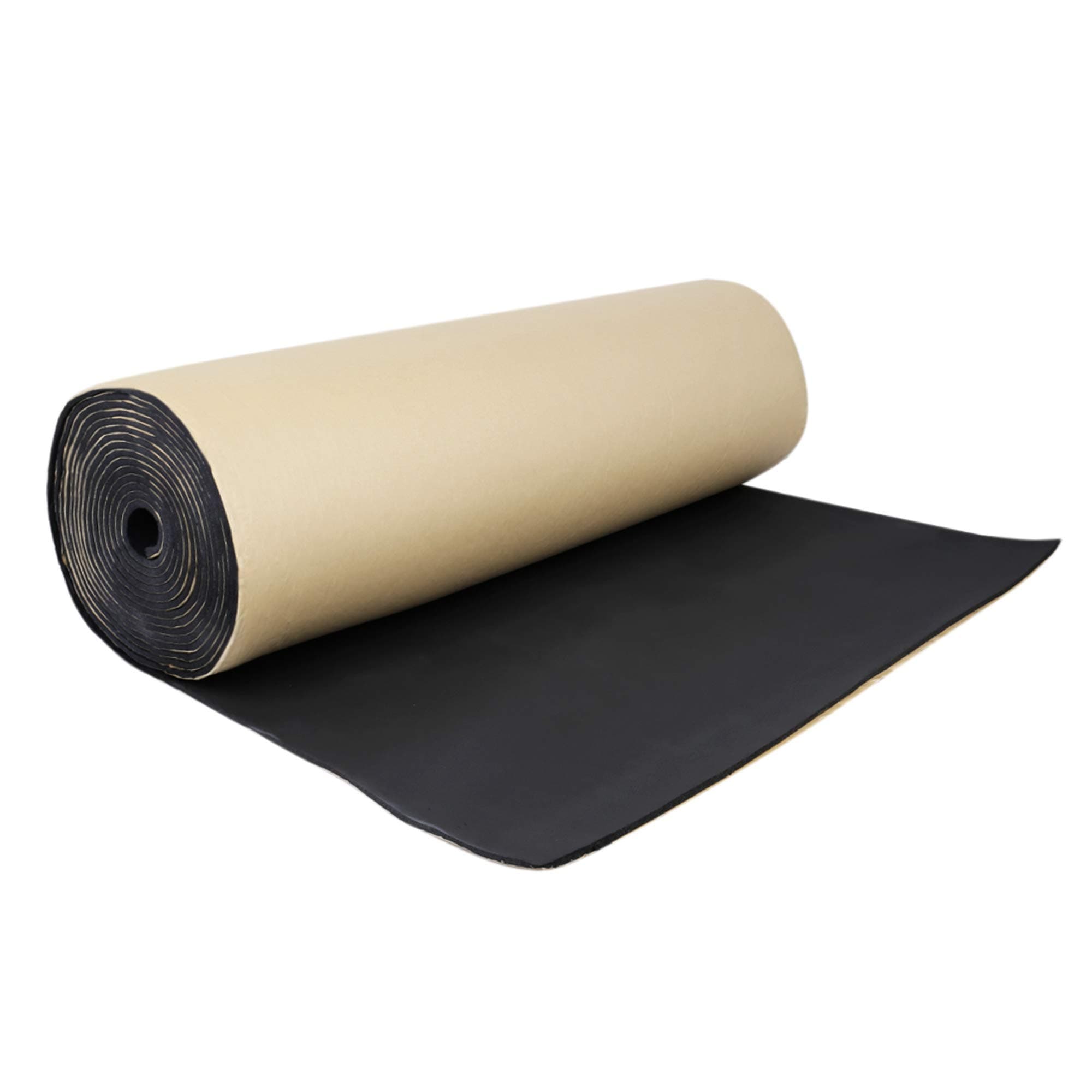 uxcell sourcing map 197mil 10.76sqft 5 mm Insulation Mat Car Sound Insulation Insulation Sound Insulation Self-Adhesive Silencer 100 cm x 100 cm
