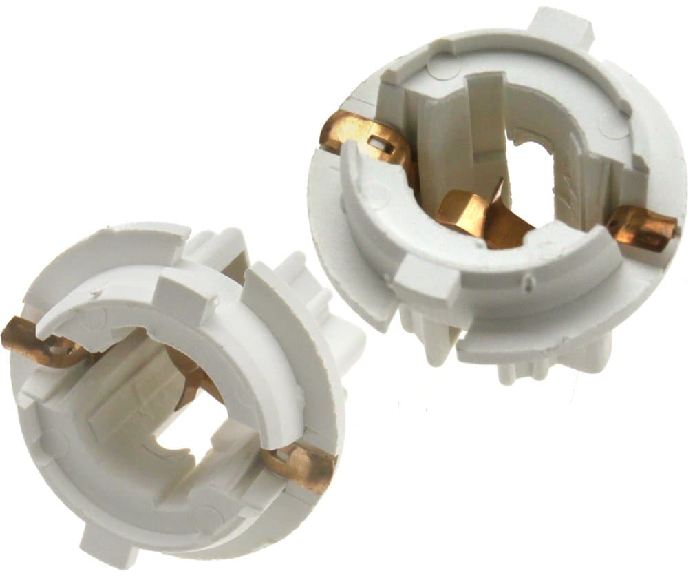 Micro Trader s 2pcs Car Rear Tail Light Lamp Bulb Socket Holder Compatible with 7 Series X5 X3 E53 E65 E66 E70 E83 63216943036 Auto Parts