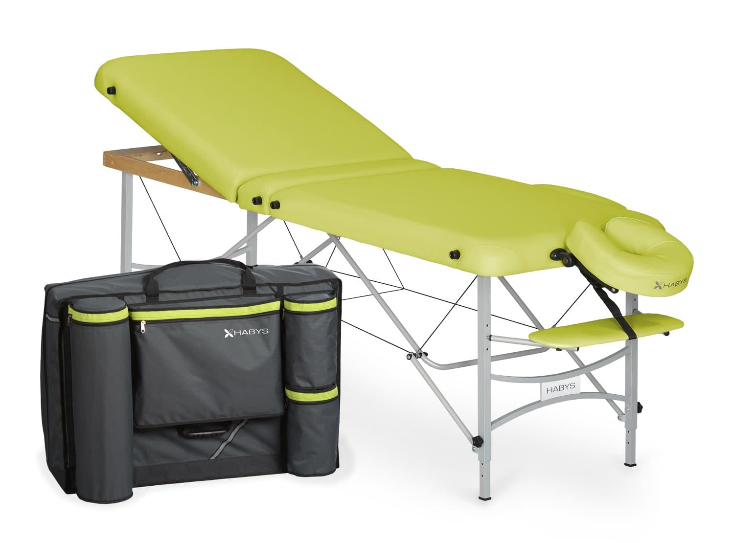 Habys Panda Al Plus Pro 70 Aluminium Portable Massage Table Package, Limone