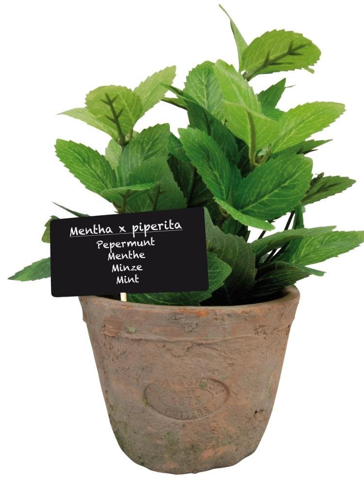 Esschert Design Artificial Herb Plant, Mint, Large,AH004