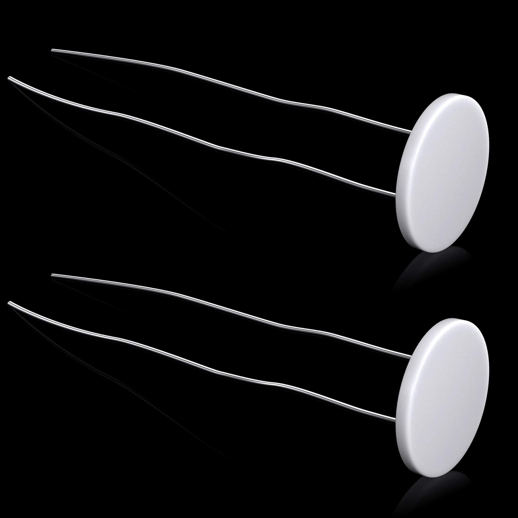 OIIKI 2 Pack Peek Ceramic Coil 1.25mm Thick, Ceramic Peakcoil for Pufc0 Repair Kit