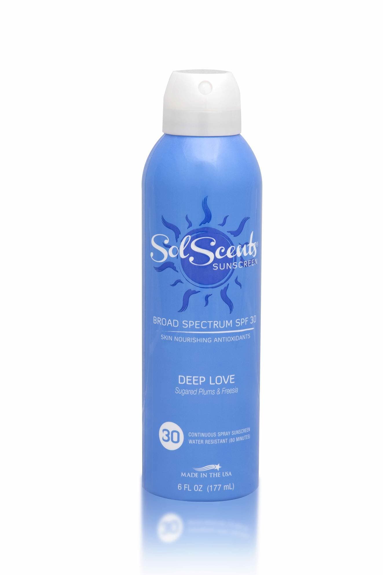 Continuous Spray Sunscreen, Deep Love, 6 Fluid Ounce by Solscents