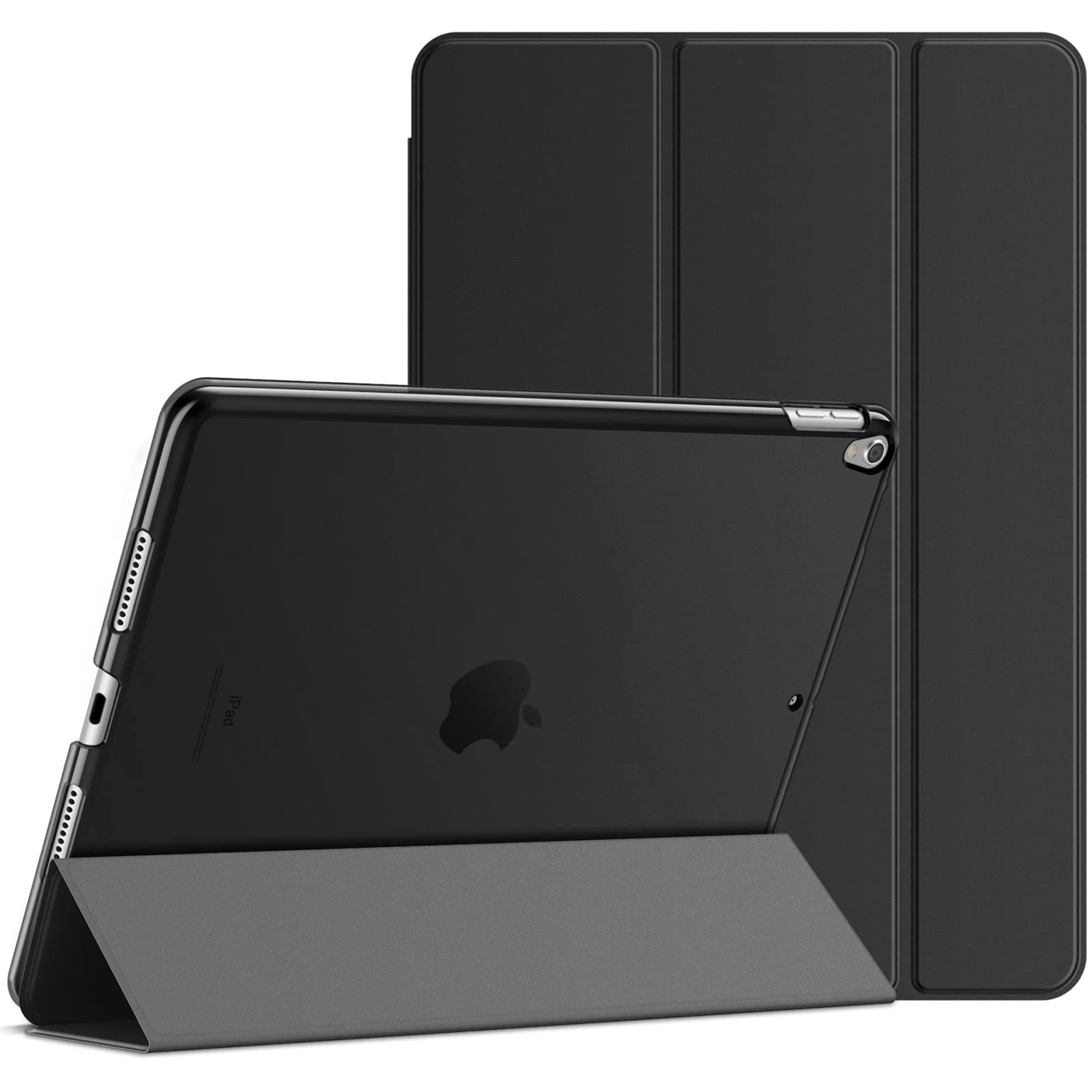 JETech Case for iPad Air 3 (10.5-inch 2019, 3rd Generation) and iPad Pro 10.5, Auto Wake/Sleep (Black)