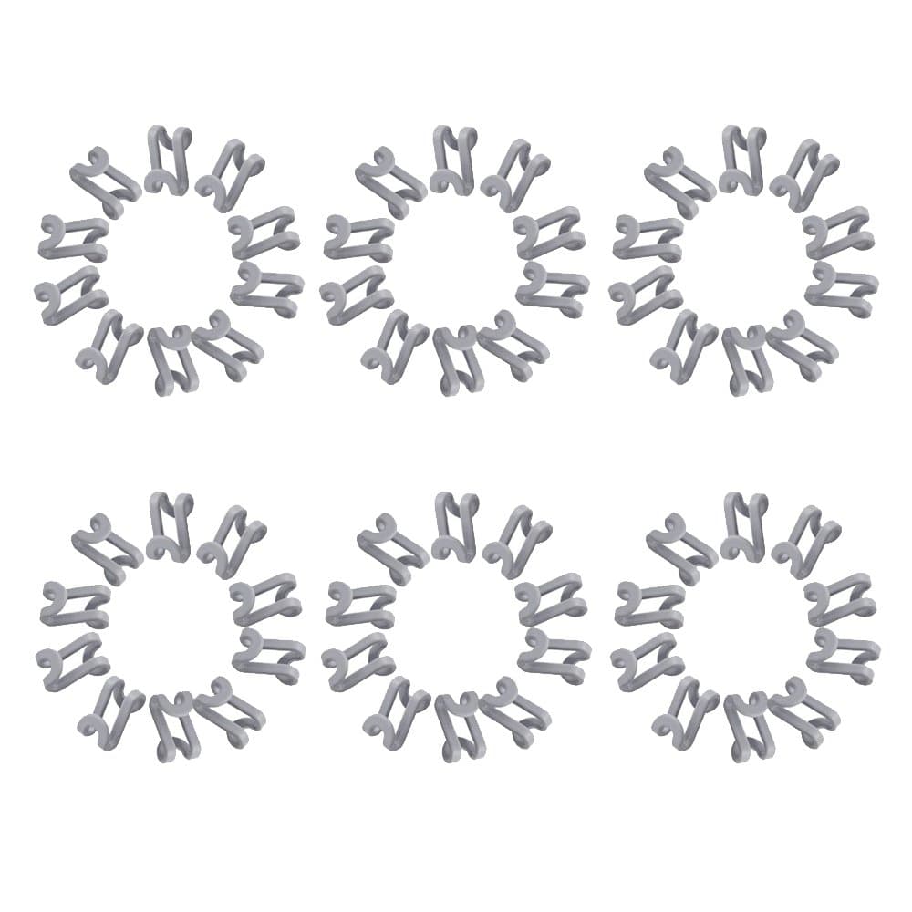 Croing 60 pcs Connector Hooks for Hangers , Cascading Hanger Hooks , Space Saving Hangers Hooks