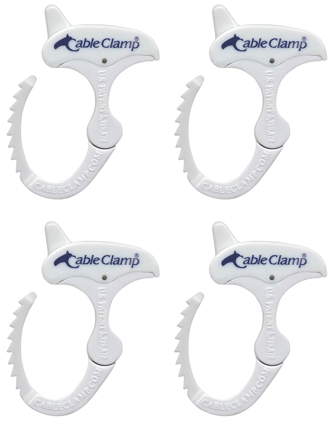 Q A Worldwide Cable Clamp Cord Organizer 4 Count