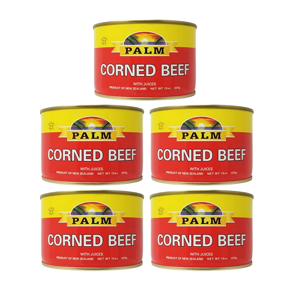 Palm Corned Beef with Juices 15oz (5 Pack)L8