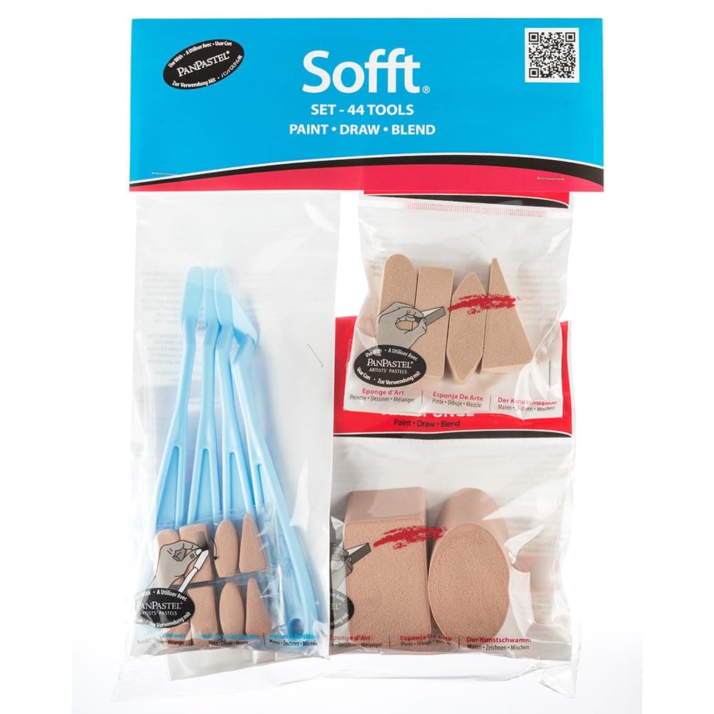 Colorfin Sofft Tools Combination Set 44pcs, 44 Count (Pack of 1)
